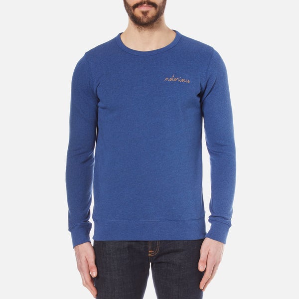 Maison Labiche Men's Notorious Sweatshirt - Ultra Marine Blue