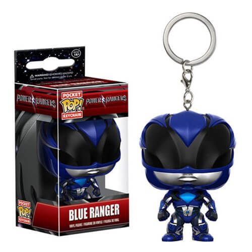 Power Rangers Movie Blauer Ranger Pocket Pop! Schlüsselanhänger