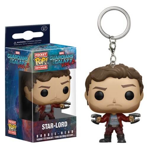 Guardians of the Galaxy Vol. 2 Star-Lord Pocket Pop! Sleutelhanger