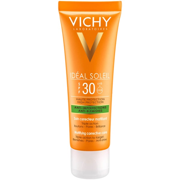 Cuidado Corretivo Antiacne Ideal Soleil da Vichy FPS30 50 ml