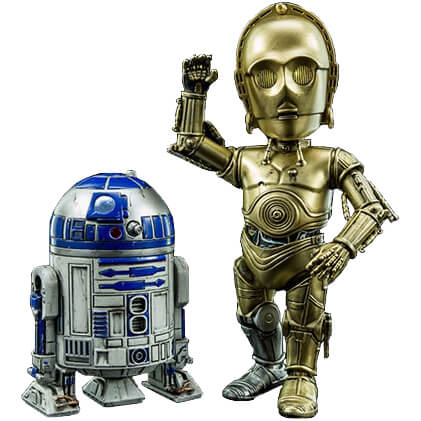 Star Wars Hybrid Metal Figures 2-Pack R2D2 & C-3PO