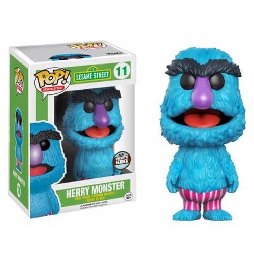 Figurine Pop! Sesame Street L'Horrible (Herry Monster)