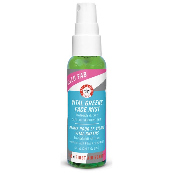 Bruma Facial Vital Greens + Spray de Fixação da First Aid Beauty