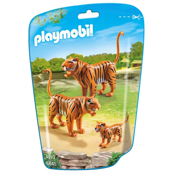 Couple de tigres avec bébé -Playmobil (6645)