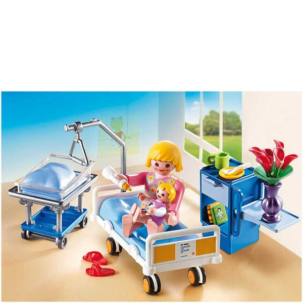 Playmobil Krankenzimmer mit Babybett (6660)