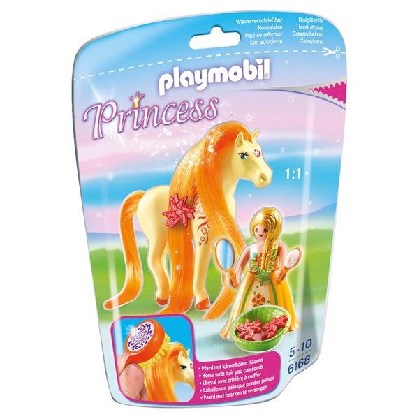 Princesse Mimosa avec cheval à coiffer -Playmobil (6168)