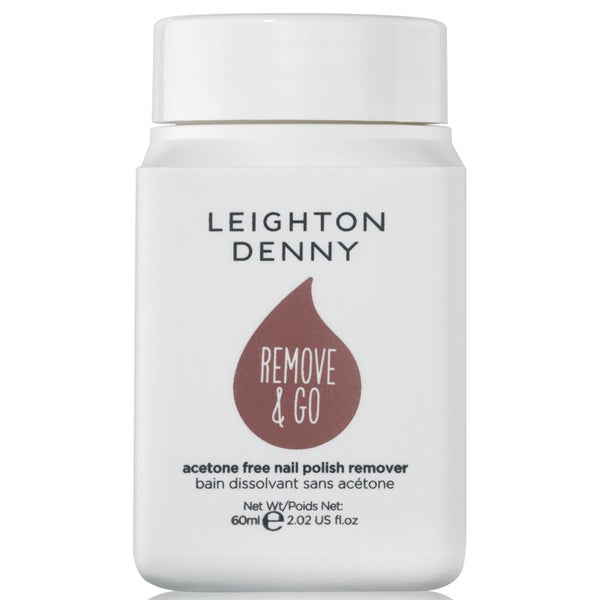Leighton Denny Remove and Go Polish Remover – Mango 60 ml