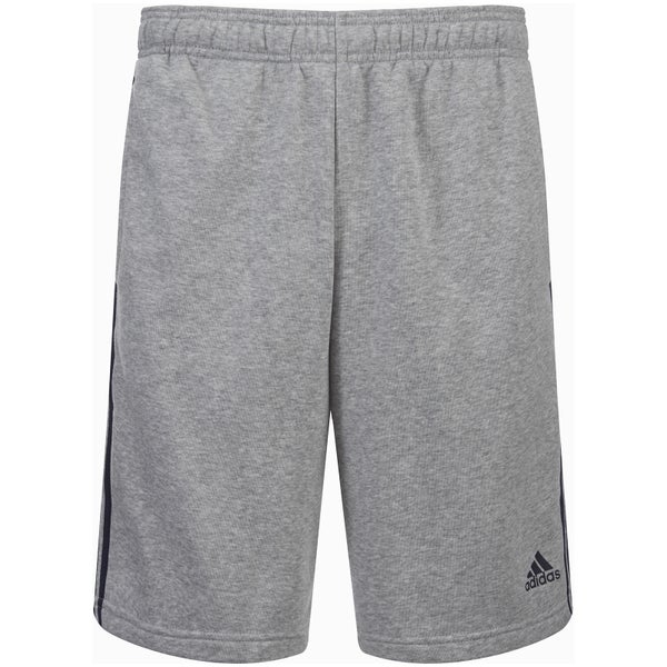 Short Essential 3 Stripe pour Homme adidas -Gris