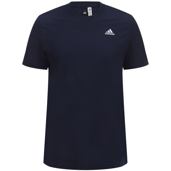 adidas Men's Essential Logo T-Shirt - Navy