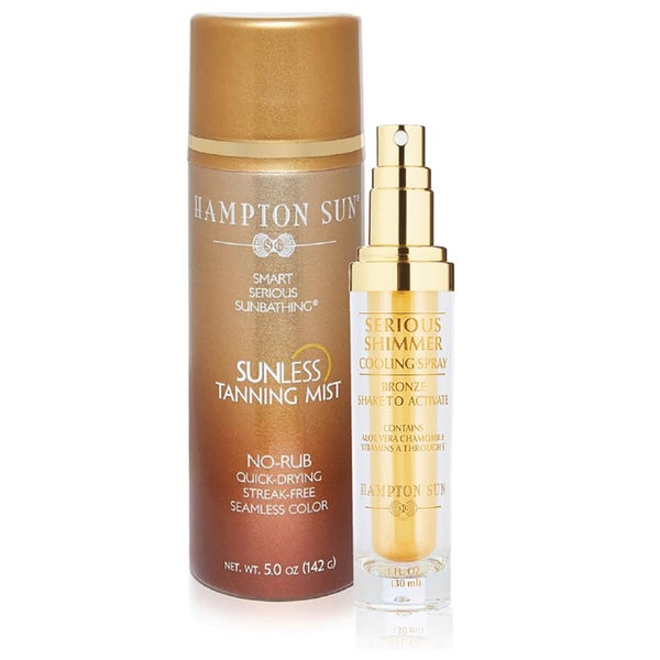 Hampton Sun Sunless Tanning Mist Shimmer Bronze Duo