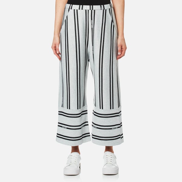 House of Sunny Women's Stripe Fit and Flare Culottes - Essential Stripe