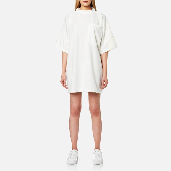House of Sunny Women's Clean Pocket Oversized Basic T-Shirt - Clean