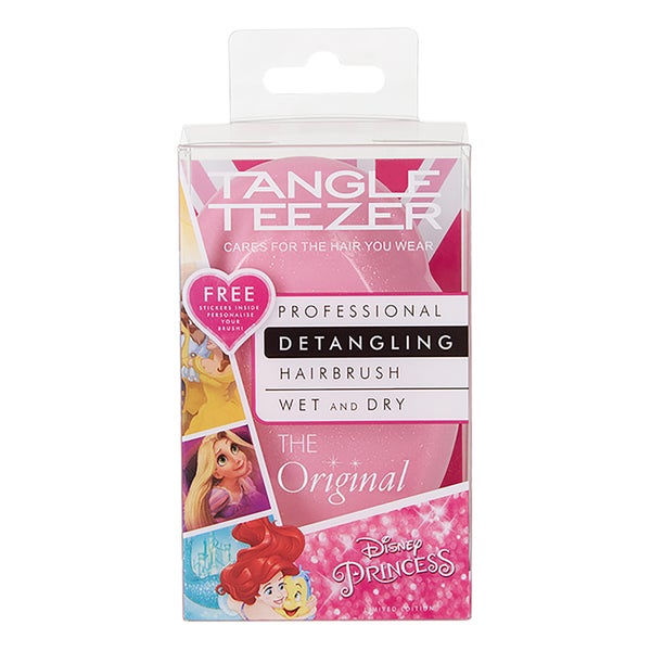 Tangle Teezer ザ・オリジナル デタングリング ヘアブラシ - ディズニープリンセス