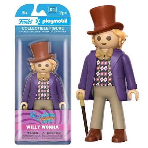 Funko x Playmobil: Willy Wonka - Willy Wonka Action Figur