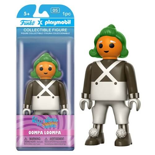 Figurine Funko x Playmobil : Willy Wonka - Oompa Loompa