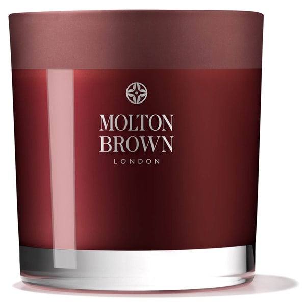 Vela Rosa Absolute com três Pavios da Molton Brown 480 g