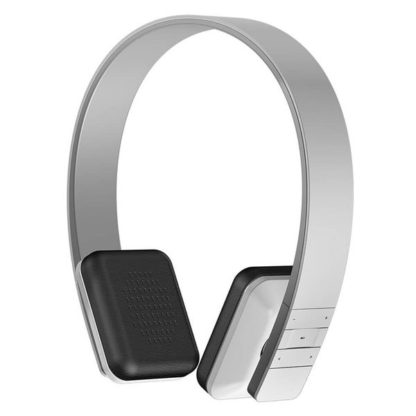 Garadise On Ear Bluetooth Headphones with Mic - White