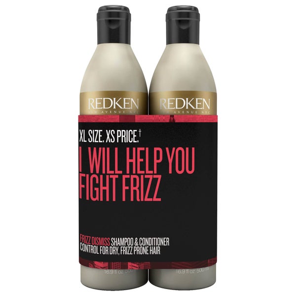 Shampooing et Après-Shampooing Frizz Dismiss Redken Duo 500 ml