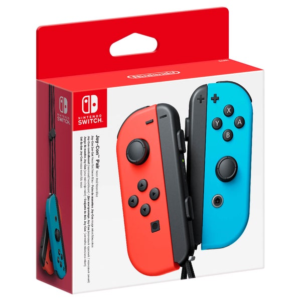 Paire de Manettes Joy-Con - Nintendo Switch (L+R) Rouge / Bleu