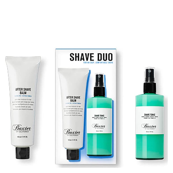 Baxter of California Shave Duo Set: After Shave Balm and Shave Tonic 120ml