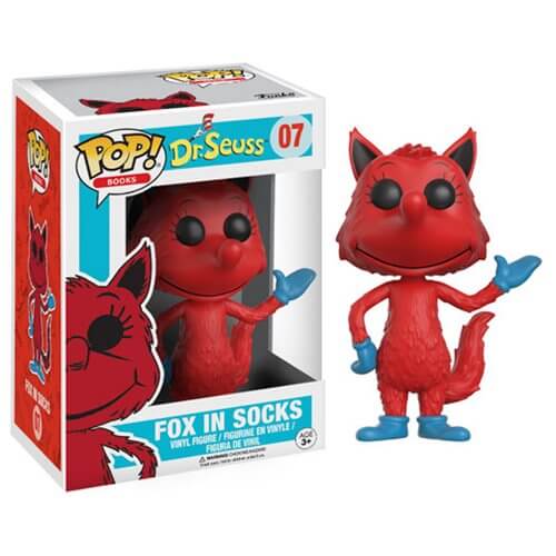 Dr. Seuss Fox In Socks Pop! Vinyl Figur