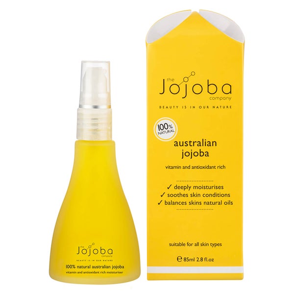 Huile de Jojoba australienne 100% naturelle The Jojoba Company 85 ml