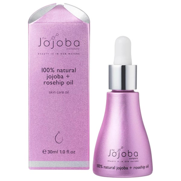 The Jojoba Company 100% Natural Jojoba and Rosehip Oil 1 fl oz