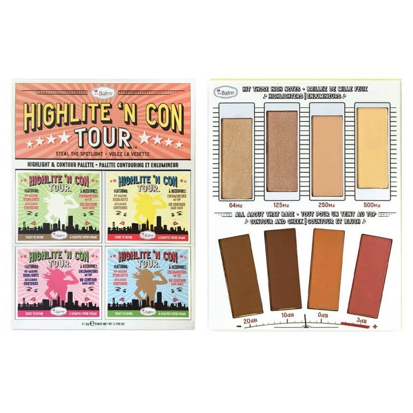 theBalm Highlite 'N Con Tour Face Palette