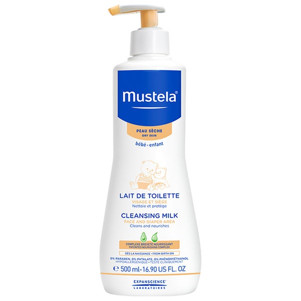 Mustela Cleansing Milk for Dry Skin 6.76 oz.