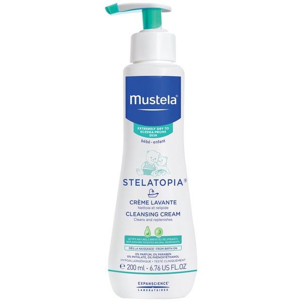 Mustela Stelatopia Cleansing Cream for Eczema-Prone Skin 6.7 oz.