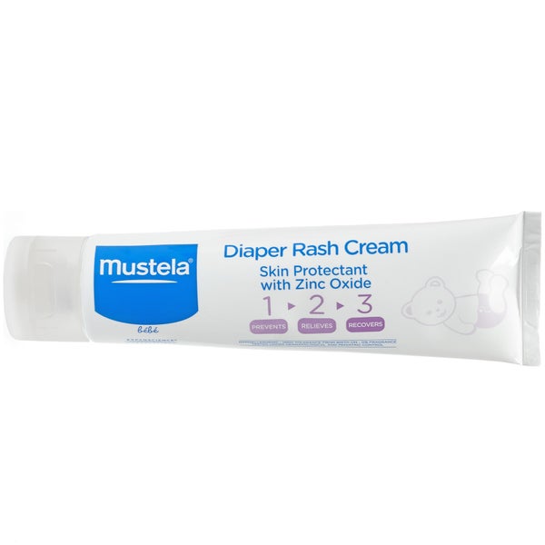 Mustela Diaper Rash Cream 123 with Zinc Oxide 3.8 oz.