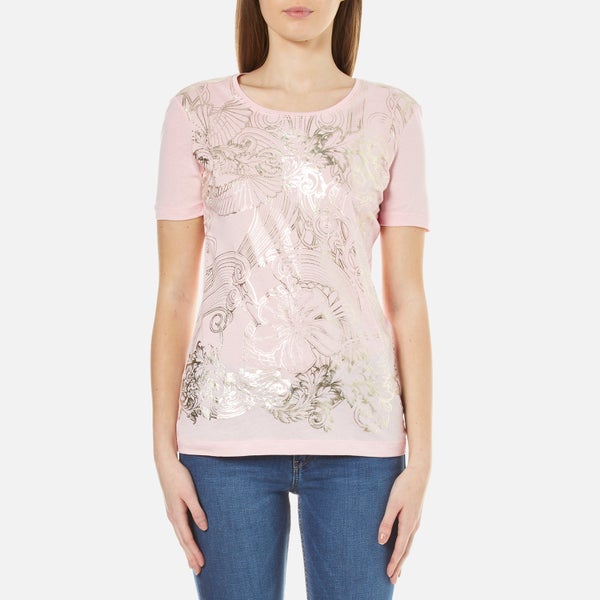 Versace Jeans Women's Printed T-Shirt - Candy