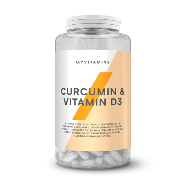 Myvitamins Curcumin & Vitamin D3