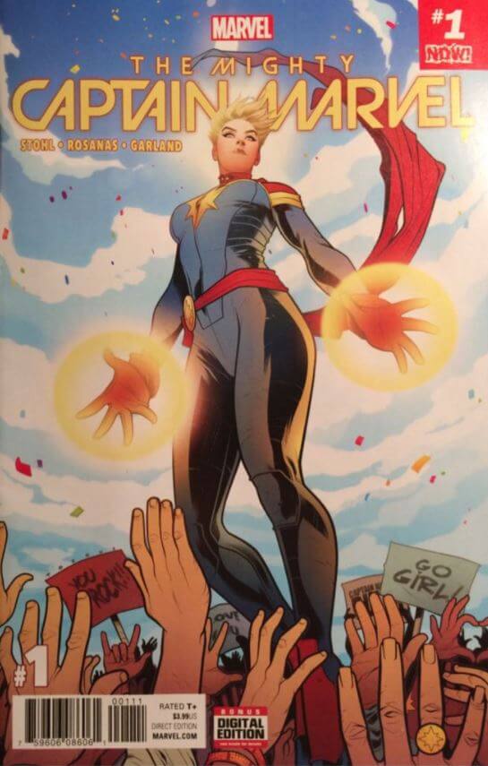 THREADS COMIC JAN 2017 - #4 Captain Marvel