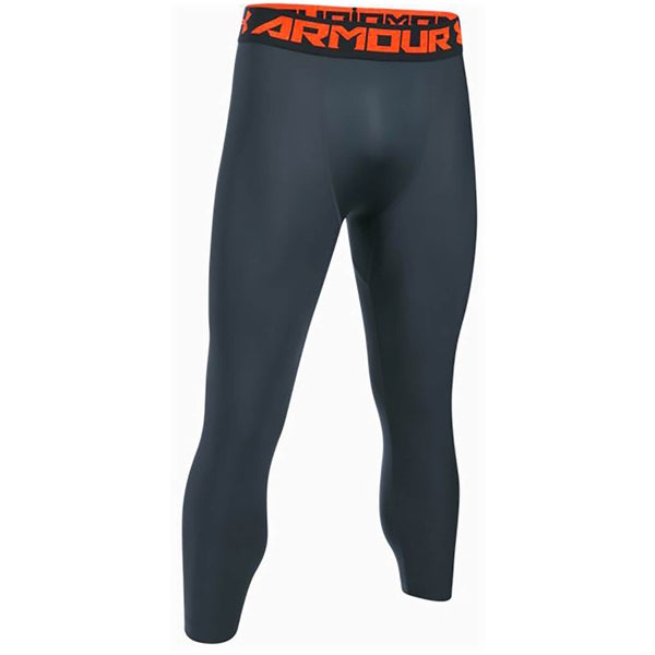 Under Armour Men's HeatGear Armour 3/4 Compression Tights - Stealth Grey