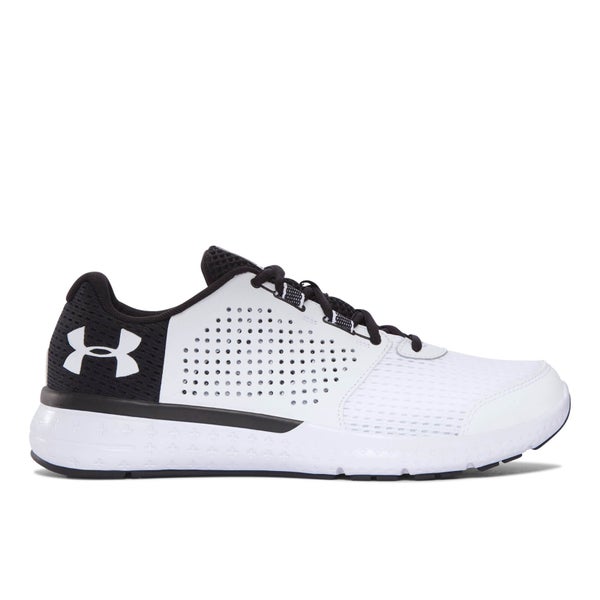 Under Armour Men's Micro G Fuel Running Shoes - White/Black