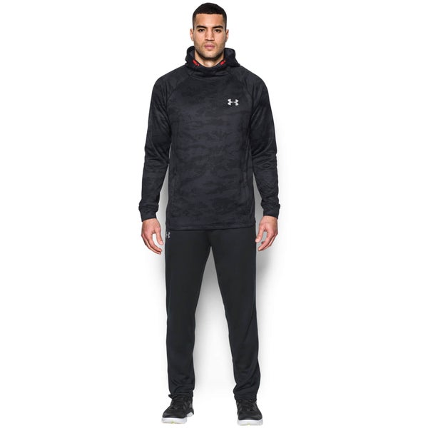 Under Armour Men's Tech Terry Fitted Pullover Hoody - Black