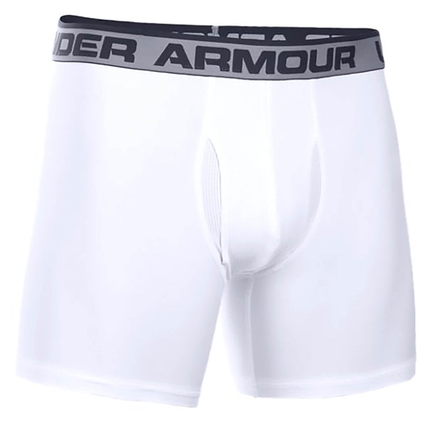 Under Armour Men's Original Series 6 Inch Boxerjock - White