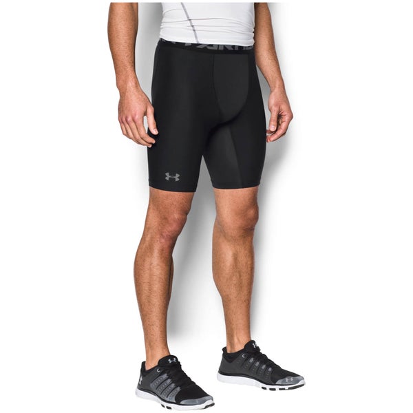 Under Armour Heat Gear 2.0 Long Compression Shorts - Black