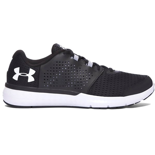 Under Armour Men's Micro G Fuel Running Shoes - Black/White