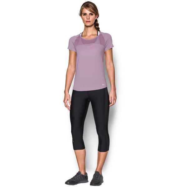 Under Armour Women's Fly By Run T-Shirt - Fresh Orchid
