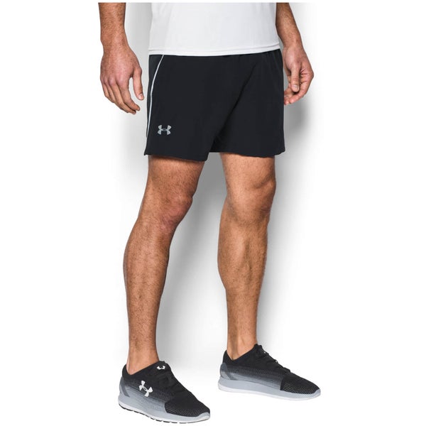 Under Armour Men's CoolSwitch Run 7"" Shorts - Black