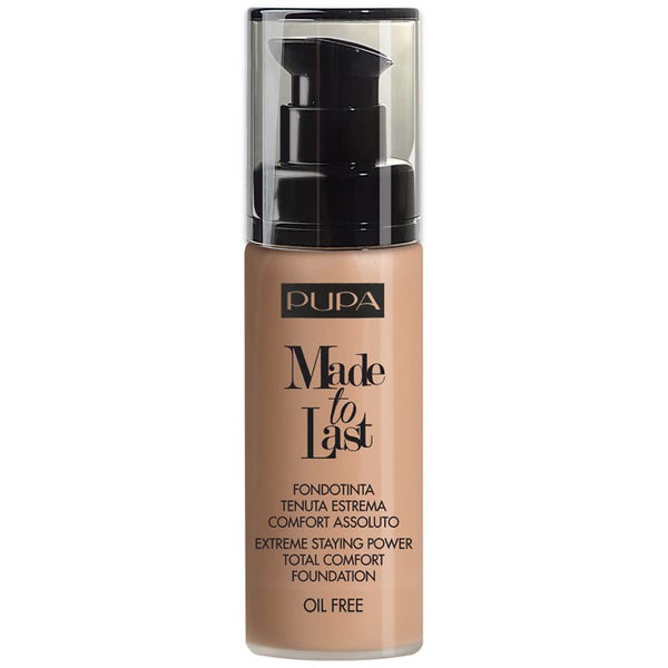 Base de maquillaje Made To Last Extreme Staying Power Total Comfort de PUPA (varios tonos)