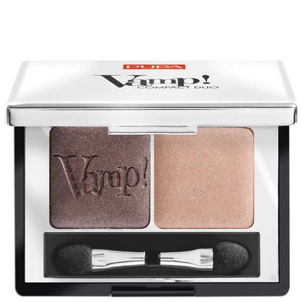 PUPA Vamp! Compact Eyeshadow Duo – Bronze Amber