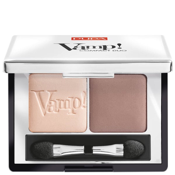 Vamp! PUPA Duo d'Ombres à Paupières Compact Eyeshadow Duo - Milk Chocolate