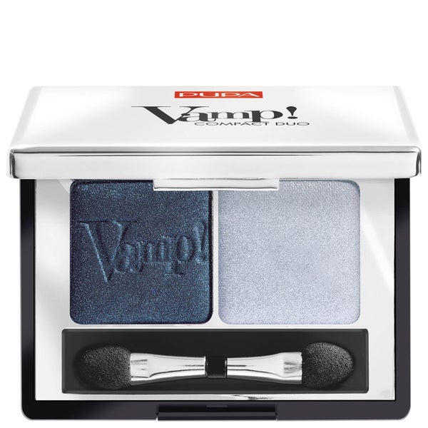 Vamp! PUPA Duo d'Ombres à Paupières Compact Eyeshadow Duo - Magnetic Blue