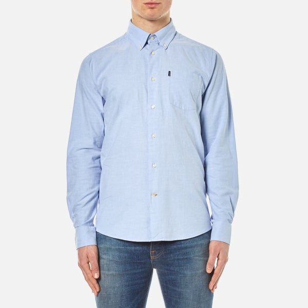 Barbour Men's Stanley Long Sleeve Shirt - Blue