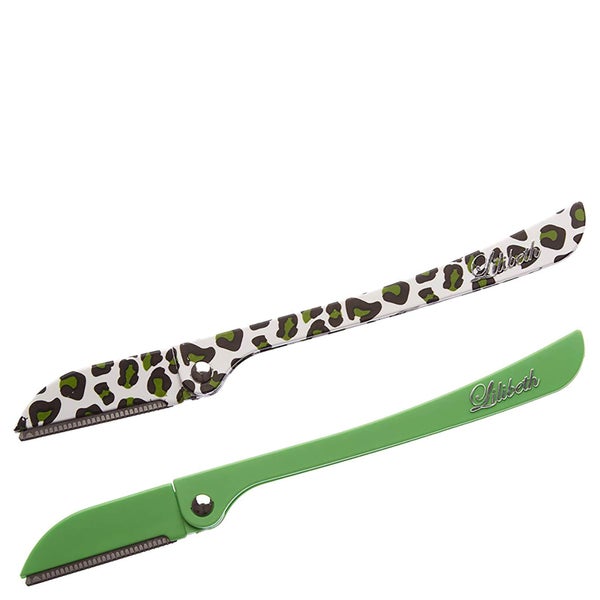 Lilibeth of New York Brow Shaper - Leopard Green/Plain Green (Set of 2)