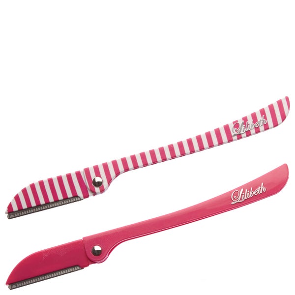 Lilibeth of New York Brow Shaper - Pink Stripes/Pink Solid (Set of 2)