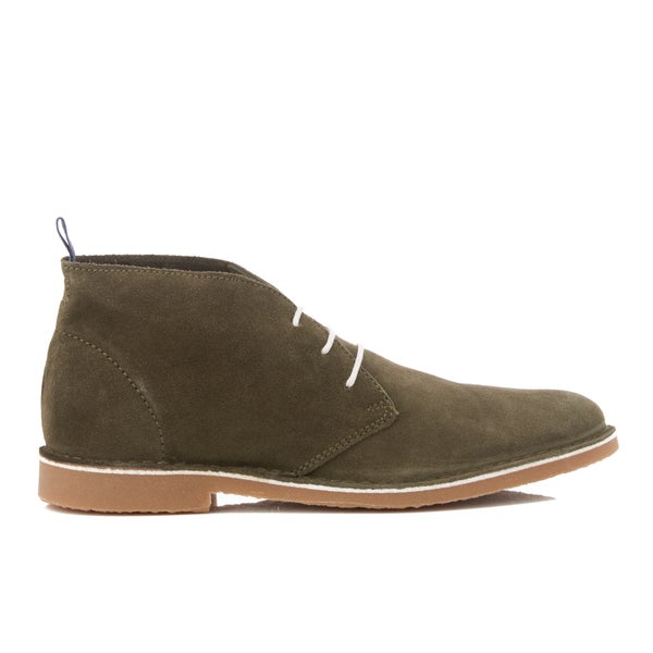 Selected Homme Royce Suede Boots - Green Olive